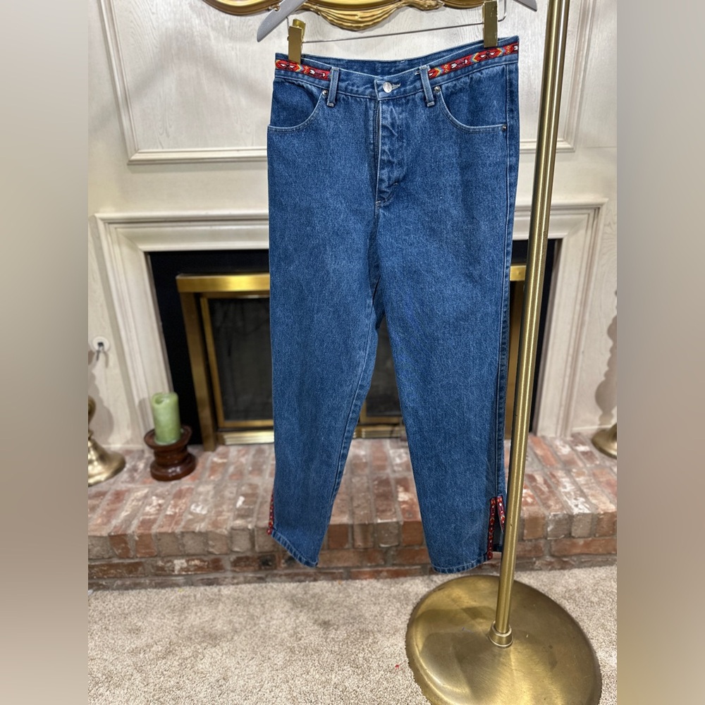 Vintage Rough Rider Women’s Jeans Sz 13/14 High Rise‎ Tapered Leg USA Made
